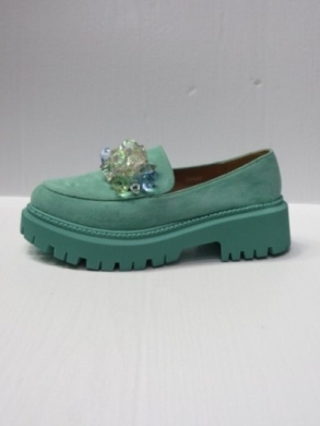Mokasyny damskie na płaskim (36-41) JH283 GREEN