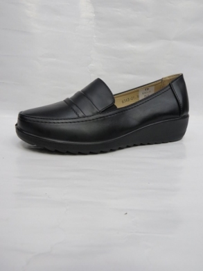 Półbuty damskie na płaskim (36-42) 8343-21 BLACK