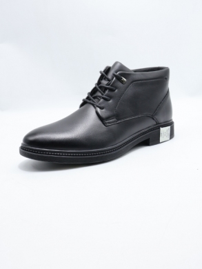 Botki męskie ocieplane (40-45) 63508-1 BLACK