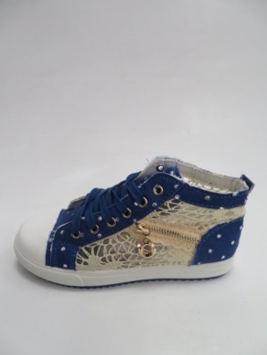 Trampki Damskie na koturnie (36-41) A506 D.BLUE