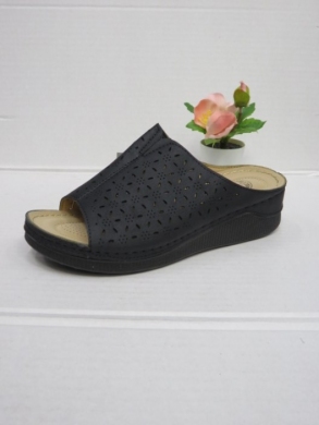 Klapki damskie na koturnie (36-41) JH1-6 BLACK