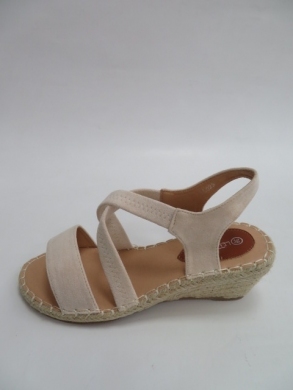 Sandały Damskie na koturnie (36-41) BL-025 BEIGE