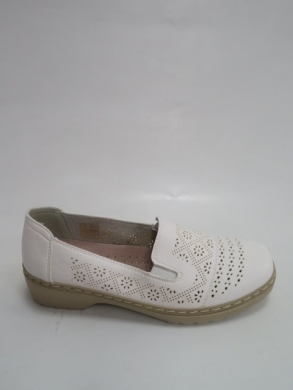 Półbuty damskie na płaskim (36-42) 91021 WHITE