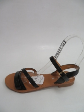 Sandały Damskie na płaskim (36-41) HTY-3 BLACK