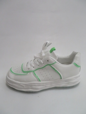 Buty sportowe damskie na płaskim (36-41) 21-Q20 GREEN
