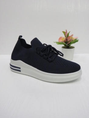 Buty sportowe damskie na płaskim (36-41) V-25 NAVY