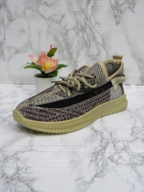 Buty sportowe damskie na płaskim (36-41) 9903 BROWN