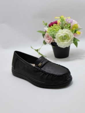 Mokasyny damskie na płaskim (37-42) XQ81-2 BLACK