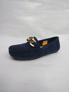 Mokasyny damskie na płaskim (36-41) 0581 NAVY