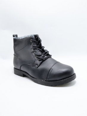 Botki męskie ocieplane (40-45) YD-002 BLACK