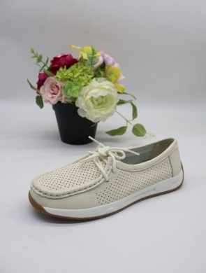 Mokasyny damskie na płaskim (36-41) 8018 BEIGE