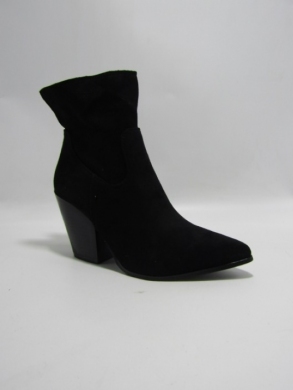 Botki damskie na obcasie (36-41) FR693 BLACK