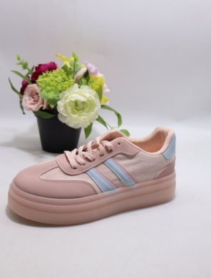 Buty sportowe damskie na płaskim (36-41) A021 PINK