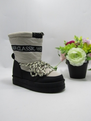 Śniegowce damskie (36-41) 21-Q07 BEIGE