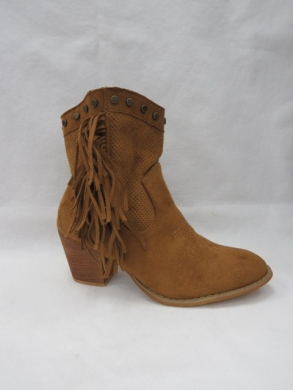 Botki damskie na obcasie (36-41) VE506 CAMEL