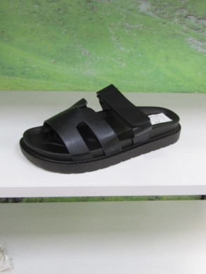 Klapki damskie na płaskim (36-41) 5115 BLACK