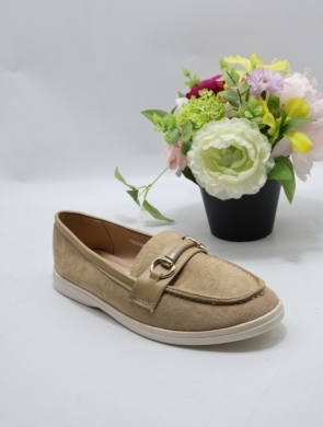 Mokasyny damskie na płaskim (36-41) 82060 KHAKI