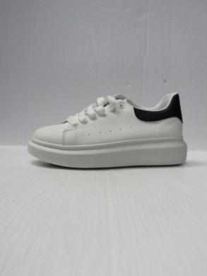 Buty sportowe damskie na płaskim (36-41) BO-632 WHITE/BLACK