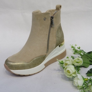 Botki damskie jesienne na koturnie (36-41) RQ2501-2