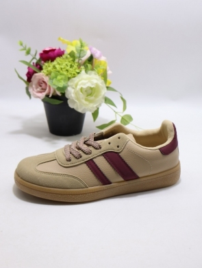 Buty sportowe damskie na płaskim (36-41) YY-185 KHAKI