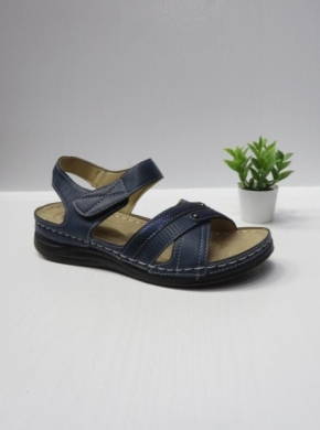 Sandały damskie na koturnie (36-42) CC2235 BLUE