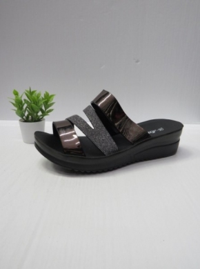 Klapki damskie na koturnie (36-41) 999-25 GUN