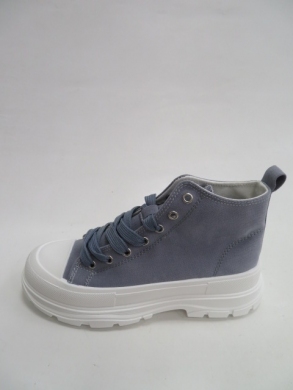 Trampki damskie na koturnie (36-41) 2023 BLUE