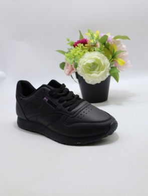 Buty sportowe damskie na płaskim (37-42) 1789-1 BLACK