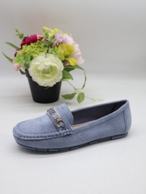 Mokasyny damskie na płaskim (36-41) 2298 BLUE