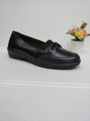 Półbuty damskie na płaskim (36-42) FL6602 BLACK