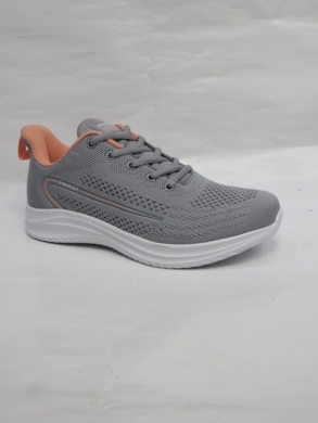 Buty sportowe damskie na płaskim (36-41) LXC8453-H LGREY/PINK