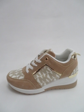 Sportowe Damskie na koturnie (36-41) LDLJ-45 KHAKI