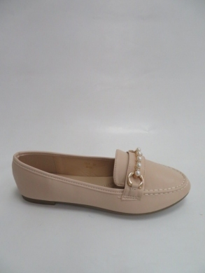 Mokasyny damskie na płaskim (36-41) 3635 BEIGE