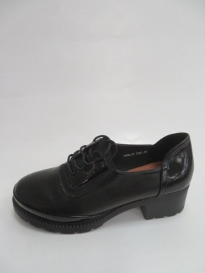 Półbuty damskie na obcasie (36-41) 756J BLACK