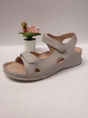 Sandały damskie na koturnie (36-41) 7AA235 GREY