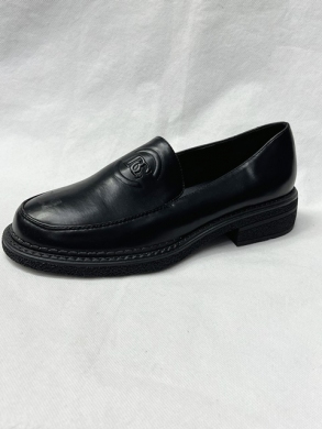 Mokasyny damskie na płaskim (36-41) 3225 BLACK