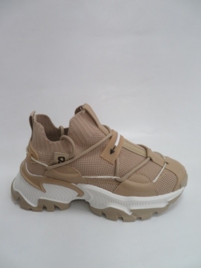 Buty sportowe damskie na płaskim (36-41) 9205 KHAKI