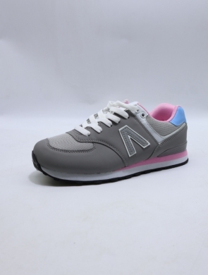 Buty sportowe damskie na płaskim (36-41) B18755-8 GREY
