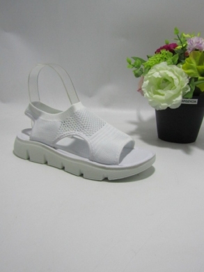 Sandały damskie na płaskim (36-41) CWB08 WHITE