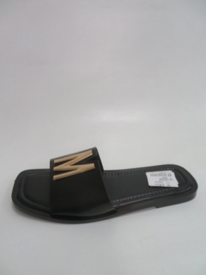 Klapki damskie na płaskim (36-41) 5007 BLACK