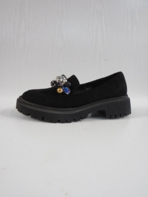 Mokasyny damskie na płaskim (36-41) CH845 BLACK