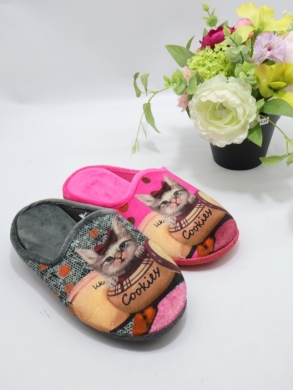 Kapcie damskie ocieplane (36-41) 51203 MIX