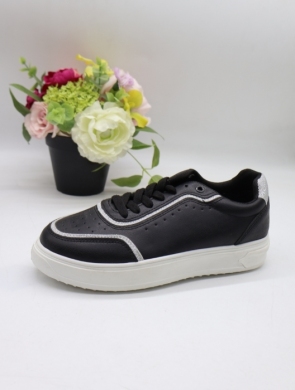 Buty sportowe damskie na płaskim (36-41) BL295 BLACK