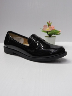 Mokasyny damskie na płaskim (36-41) LP662 BLACK