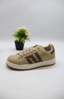 Buty sportowe damskie na płaskim (36-41) 8067 KHAKI