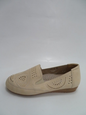 Półbuty damskie na płaskim (39-43) DJ5-16 BEIGE
