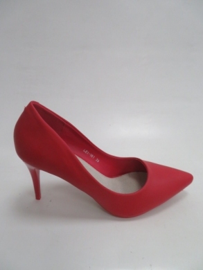Czółenka damskie na szpilce (36-41) LE-161 RED
