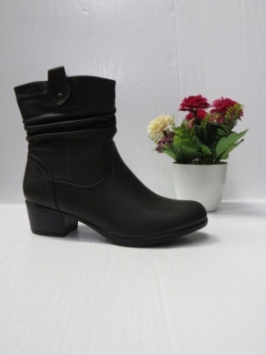 Botki damskie ocieplane na obcasie (36-41) 8681-5