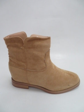 Botki damskie jesienne na płaskim (36-41) N981 BEIGE