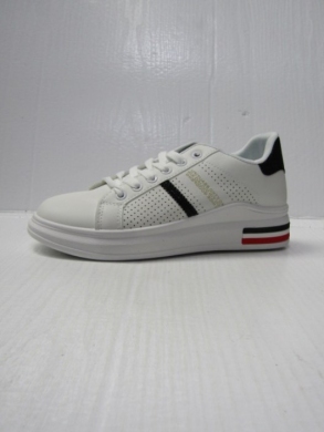 Buty sportowe damskie na płaskim (36-41) SJ2351-3 WHITE/BLACK